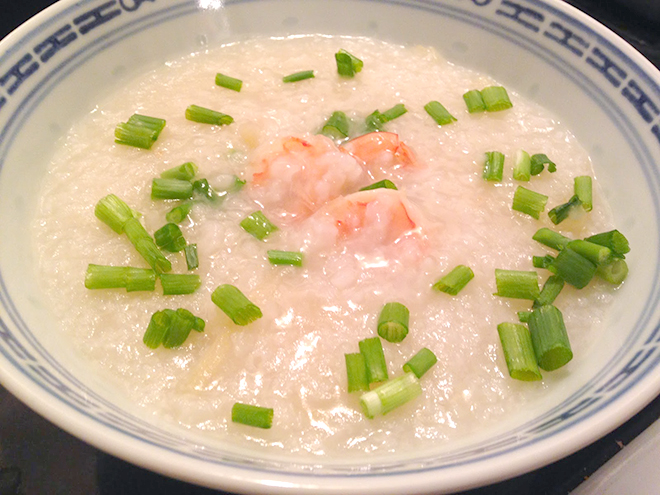 Cháo tôm ngon