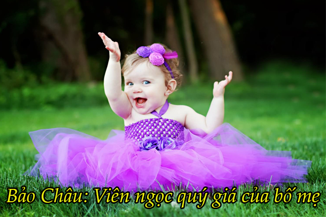 Hình em bé gái