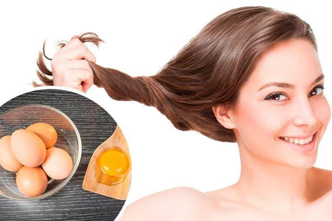 Tác dụng của trứng gà với tóc