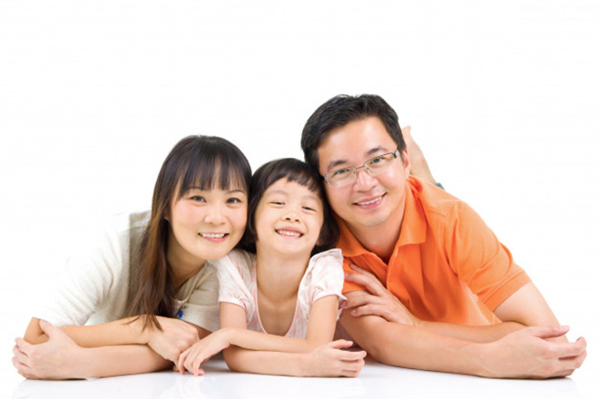 Gia đình hạnh phúc