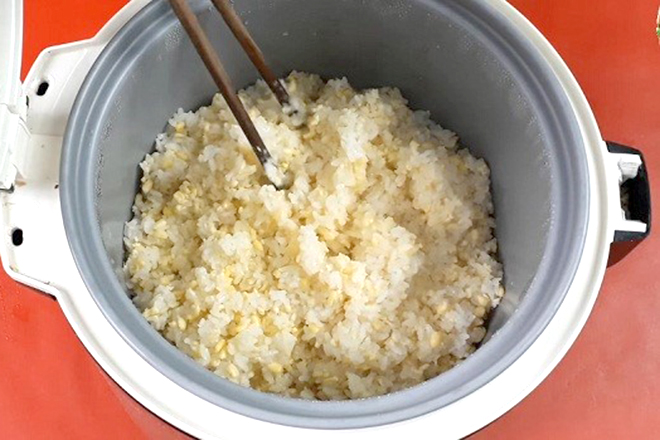 Cơm nếp đậu xanh