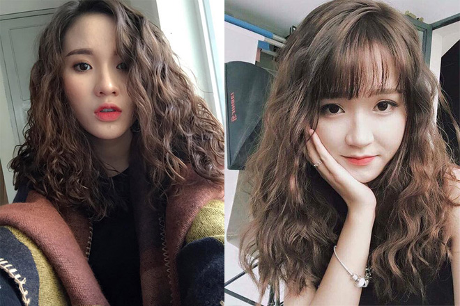 Tóc xù gợn sóng