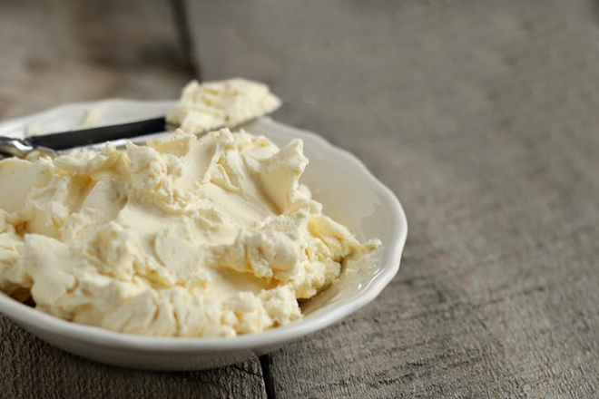 Cream cheese tự làm