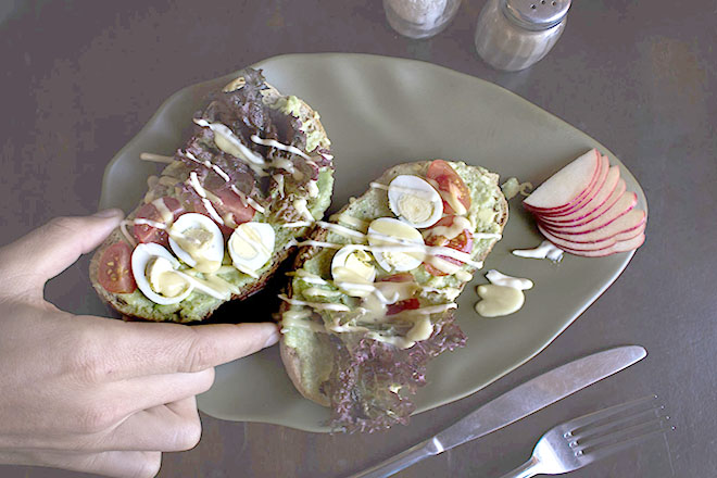 Tay cầm bánh mì