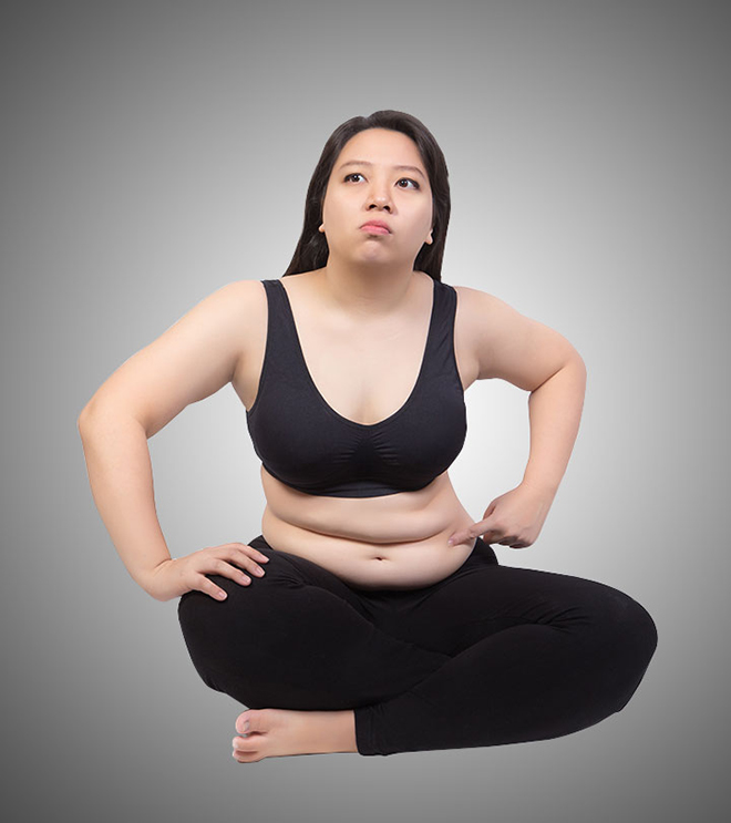 Phụ nữ ngồi suy nghĩ