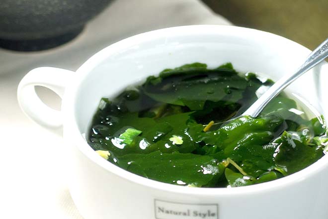 Canh rong biển