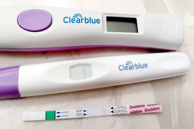 Các loại que thử rụng trứng