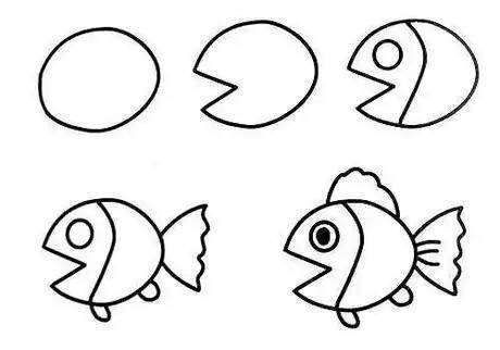 Lớp Học Vẽ Mỹ Thuật: Hướng dẫn vẽ cá, sứa đơn giản cho bé