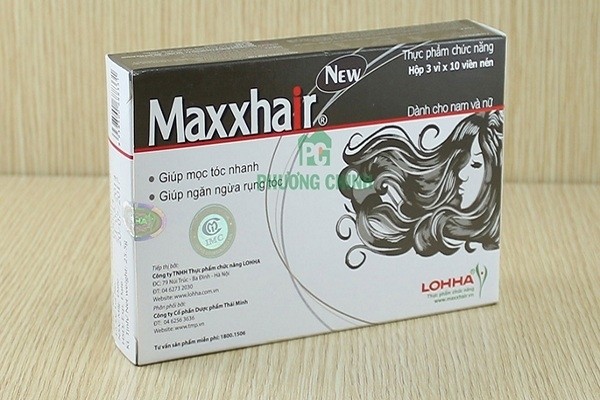 thuc pham chuc nang chong rung toc maxx hair
