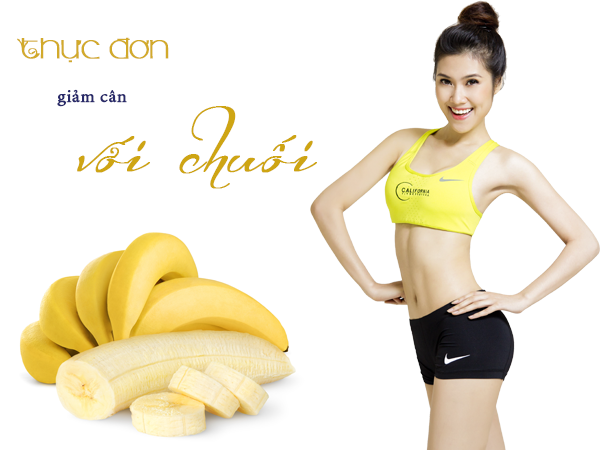 thuc don giam can voi chuoi