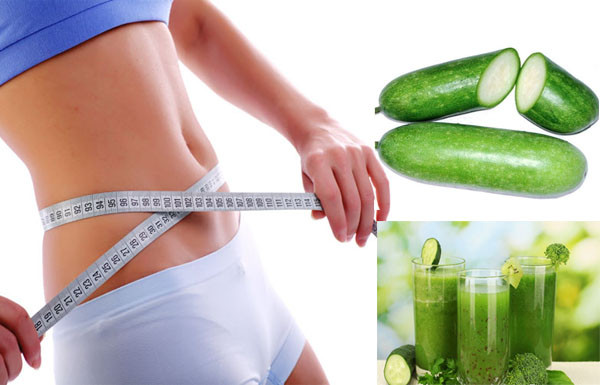 Kết quả hình ảnh cho Giảm cân sau sinh bằng bí đao