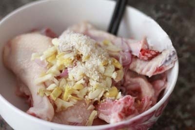 vit kho gung 2