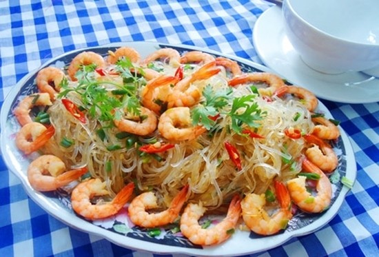 mien xao tom 4
