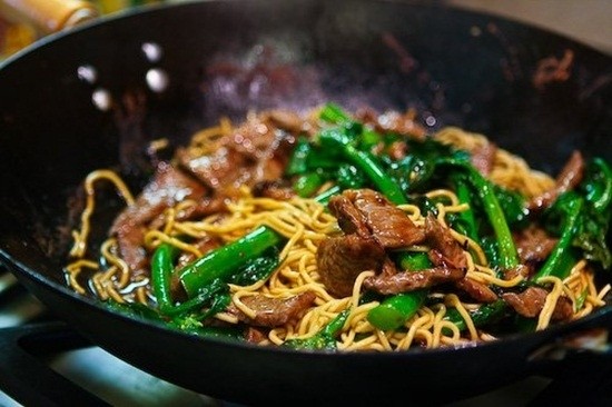 mi xao thit bo rau cai 9