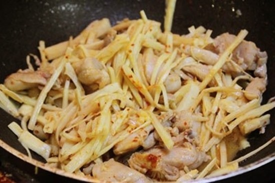 ga xao mang chua 4