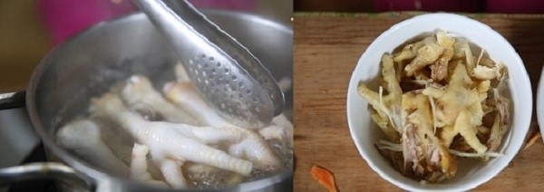 nom chan ga rut xuong
